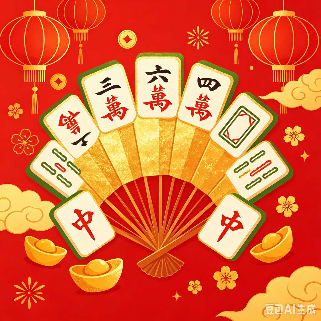 classic chinese mahjong tiles
