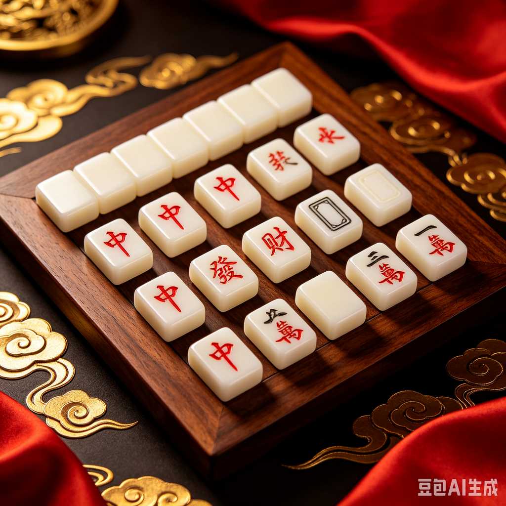 scratch resistant print mahjong set
